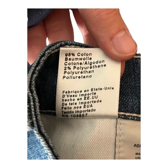 Adriano Goldschmeid skirt The Vera denim miniskirt size 26 - Picture 7 of 7